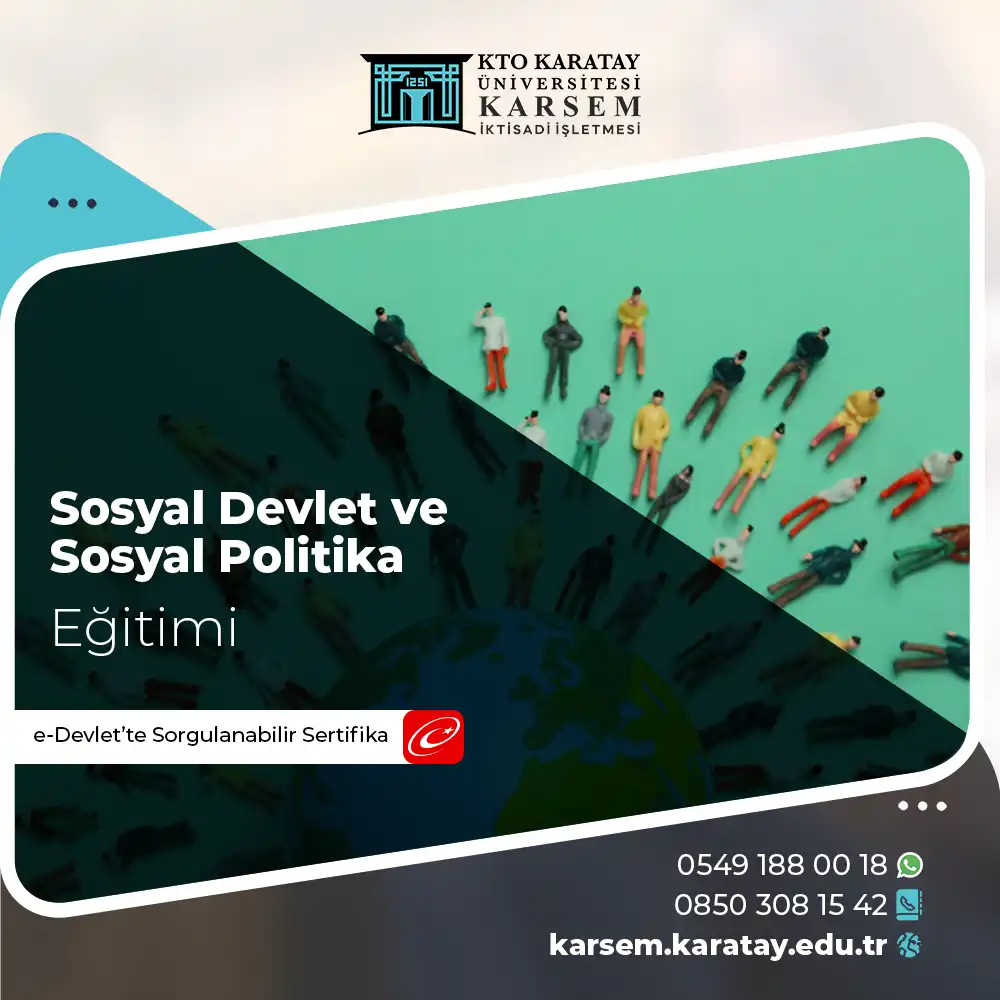 Sosyal Devlet ve Sosyal Politika Eğitimi Sertifika Programı